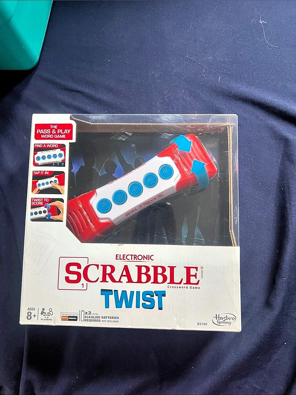 Hasbro Electronic Scrabble Twist Electronic Word Game